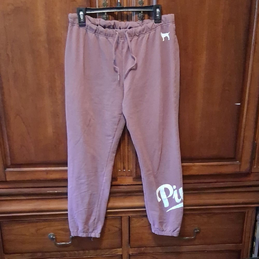 Victoria's Secret Mauve Joggers with Logo
